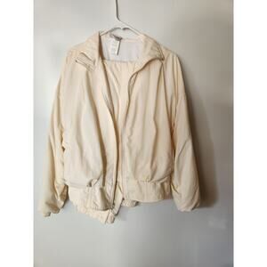 Vintage Speedo White Women's 2 Piece Tracksuit Set  sz L EUC